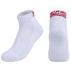 Helios White Ankle Cut Socks Trainer Socks Running Cushion Mesh Top Anti Odor Cotton Lycra -6 Pairs